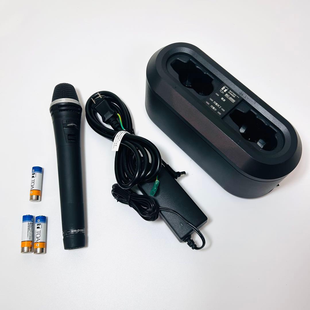 TOAワイヤレスマイク WM-D1200 充電器セット