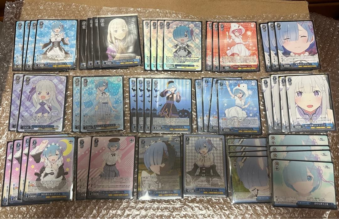 ヴァイス　リゼロ　レムデッキ ＋ パーツ ＋ vol.3の4コン分