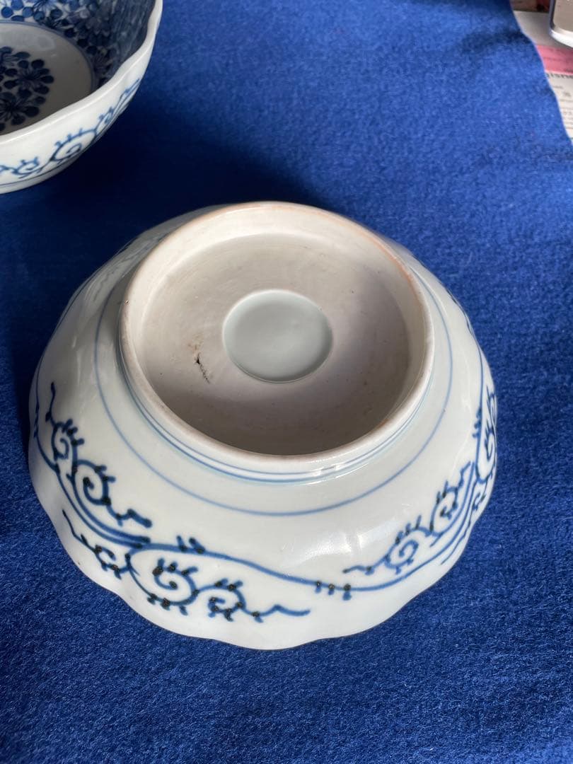 伊万里焼　深皿　染付皿