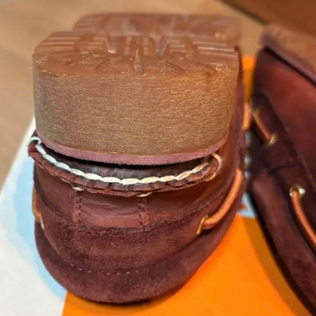 ティンバーランド timberland デッキシューズ 3 eye バーガンディ