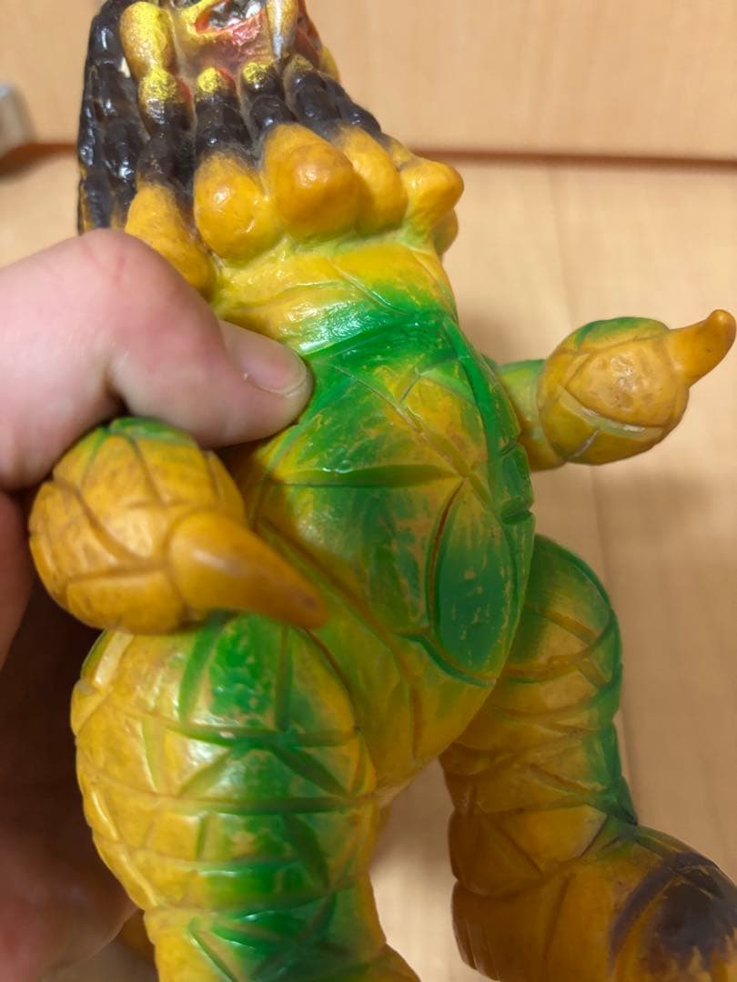 当時物　ブルマァク　怪獣　ダンガー　ソフビ