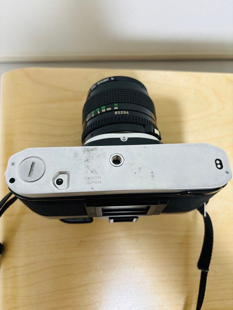 (ジャンク品)canon AE-1 FD 50mm F1.4 レンズ付き