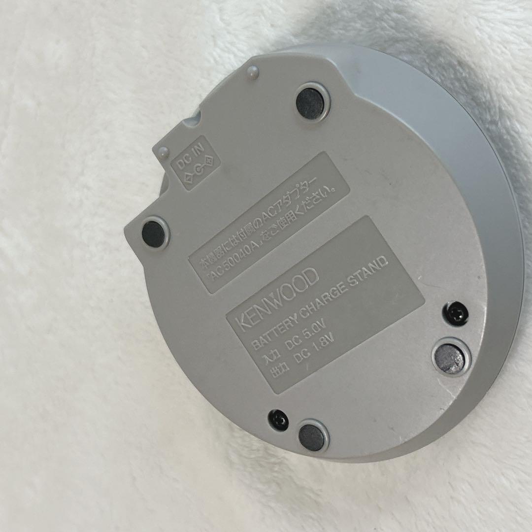 ✨動作品✨ KENWOOD DMC-V55 ポータブルMDプレイヤー シルバー