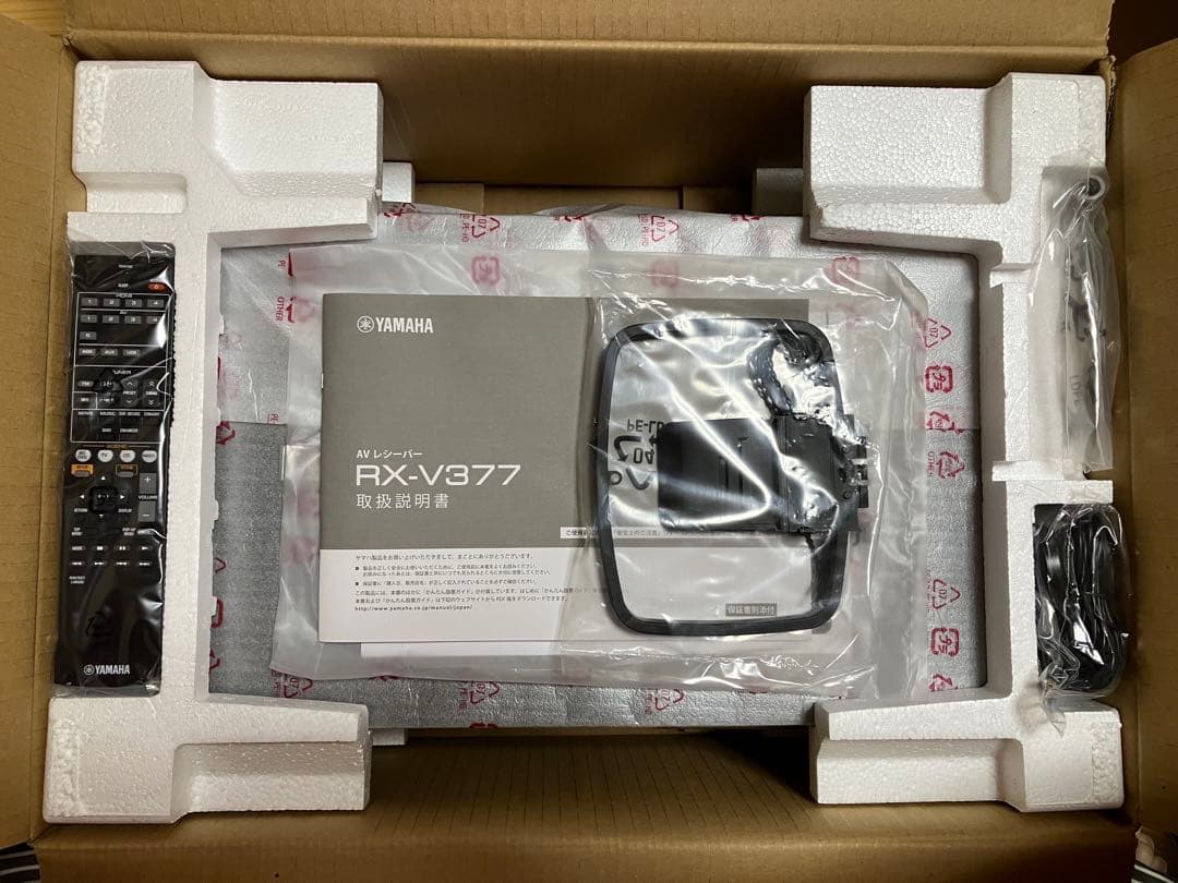 YAMAHA AVレシーバー RX-V377(B)
