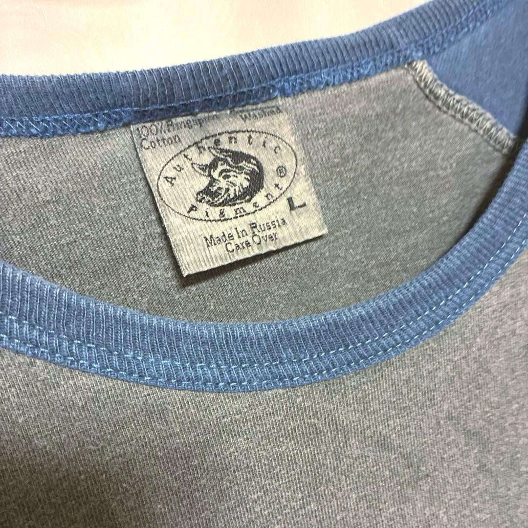 ローリングストーンズ ロンT 90s00sAuthentic Pigment