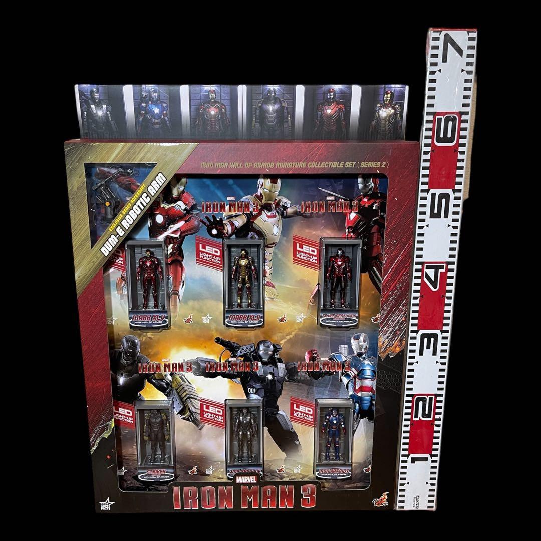 ⭐️未使用⭐️ ホットトイズ アイアンマン3 ミニチュアフィギュア 6体セット