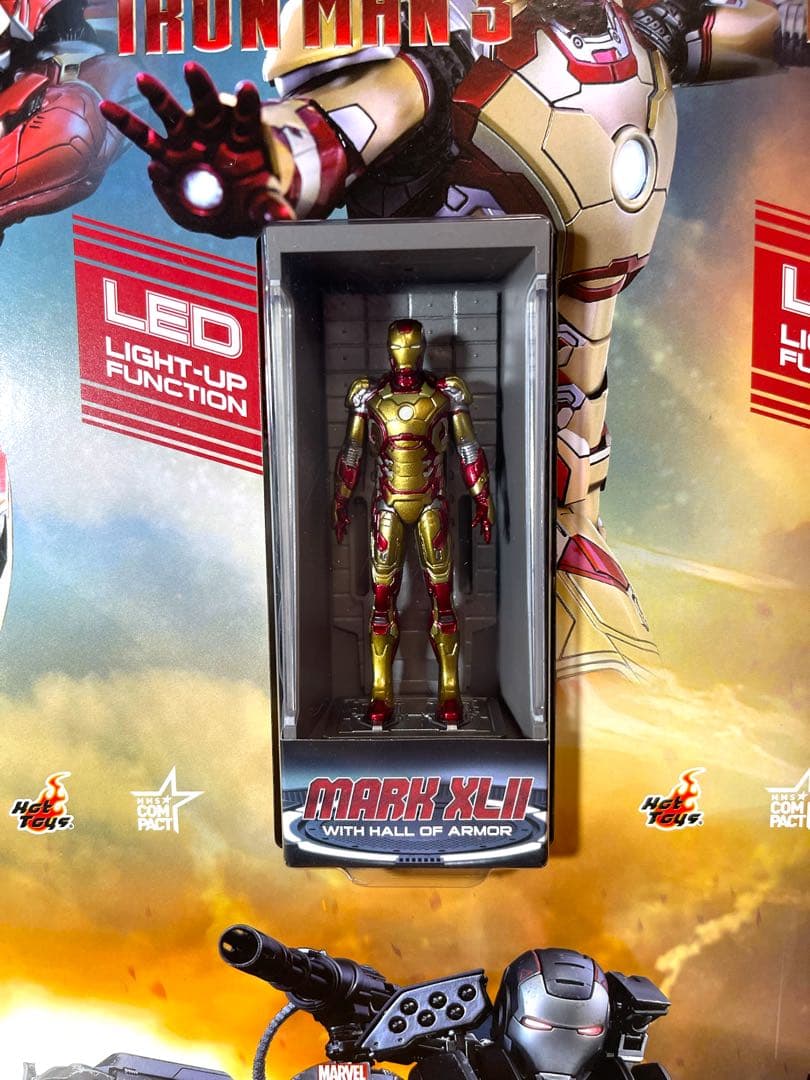 ⭐️未使用⭐️ ホットトイズ アイアンマン3 ミニチュアフィギュア 6体セット