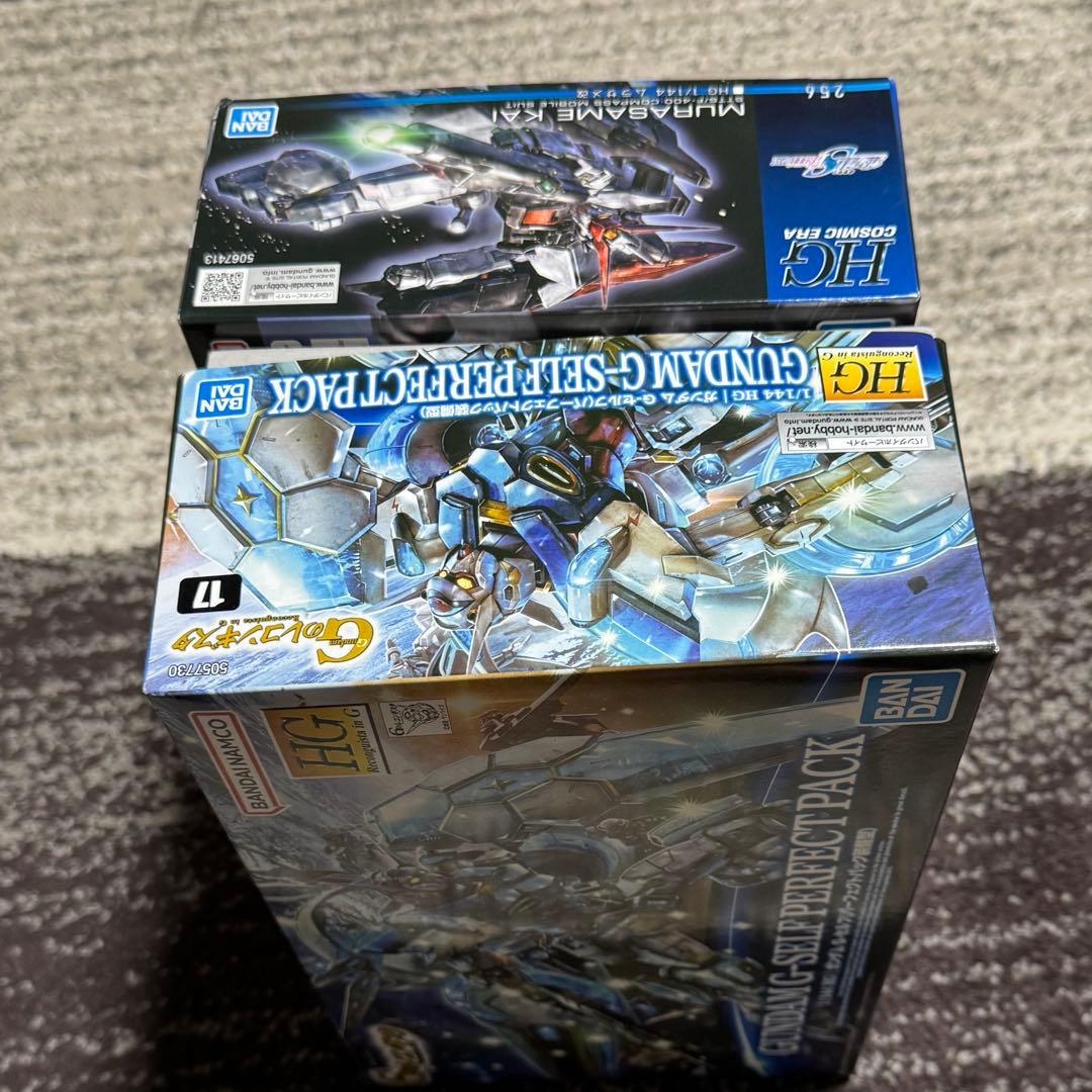 HG ムラサメ改　HG ガンダム　G-セルフ　パーフェクトパック　新品