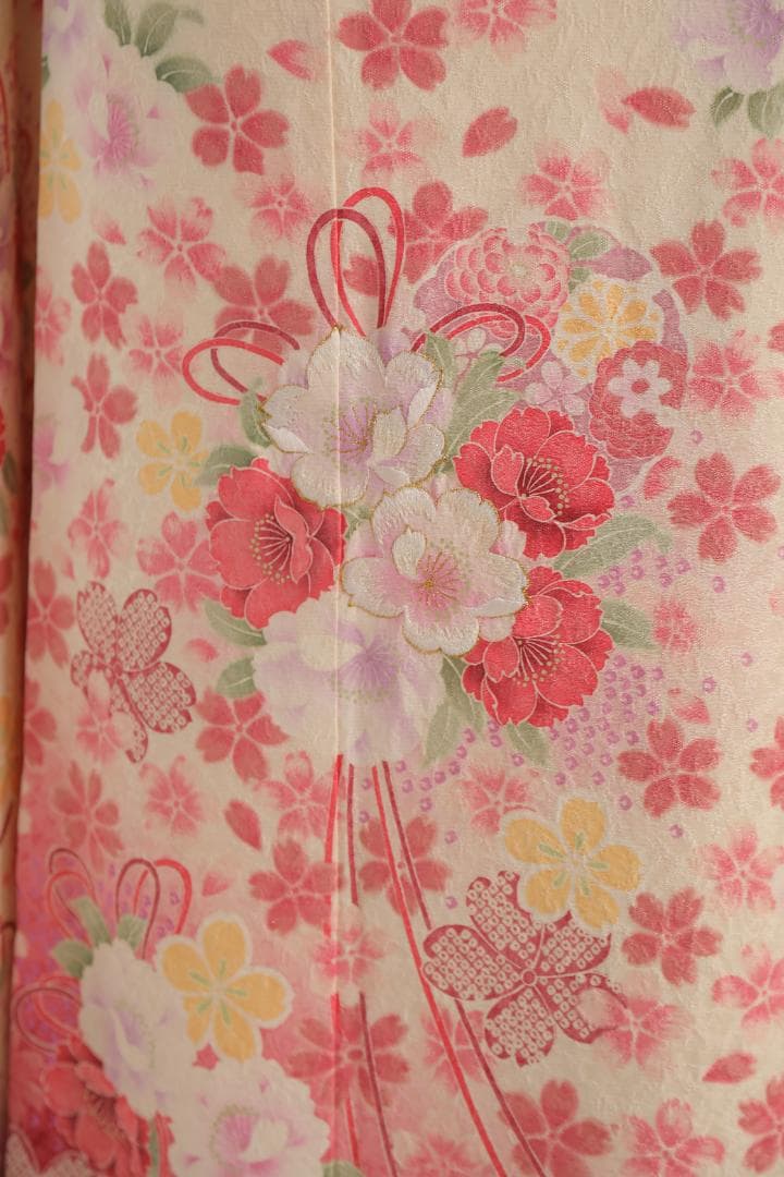 振袖セット【F209】白・ピンク