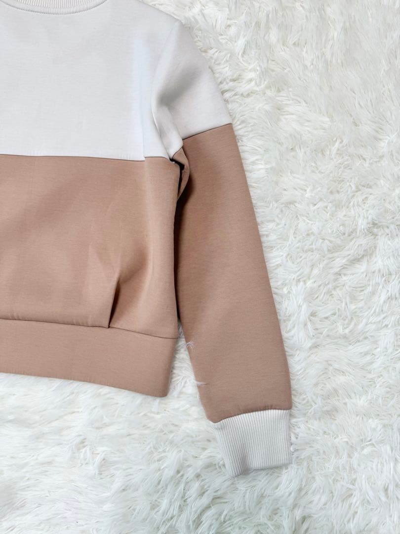 A.P.C. ゴルフウェア　クルーネックトレーナー　スウェット　バイカラー