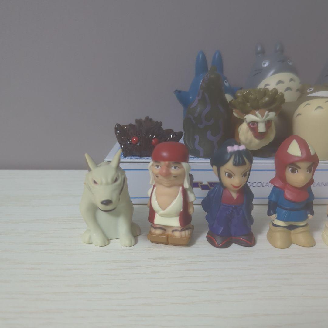 ジブリ もののけ姫 トトロ 指人形 ソフビフィギュア レトロ まとめ売り