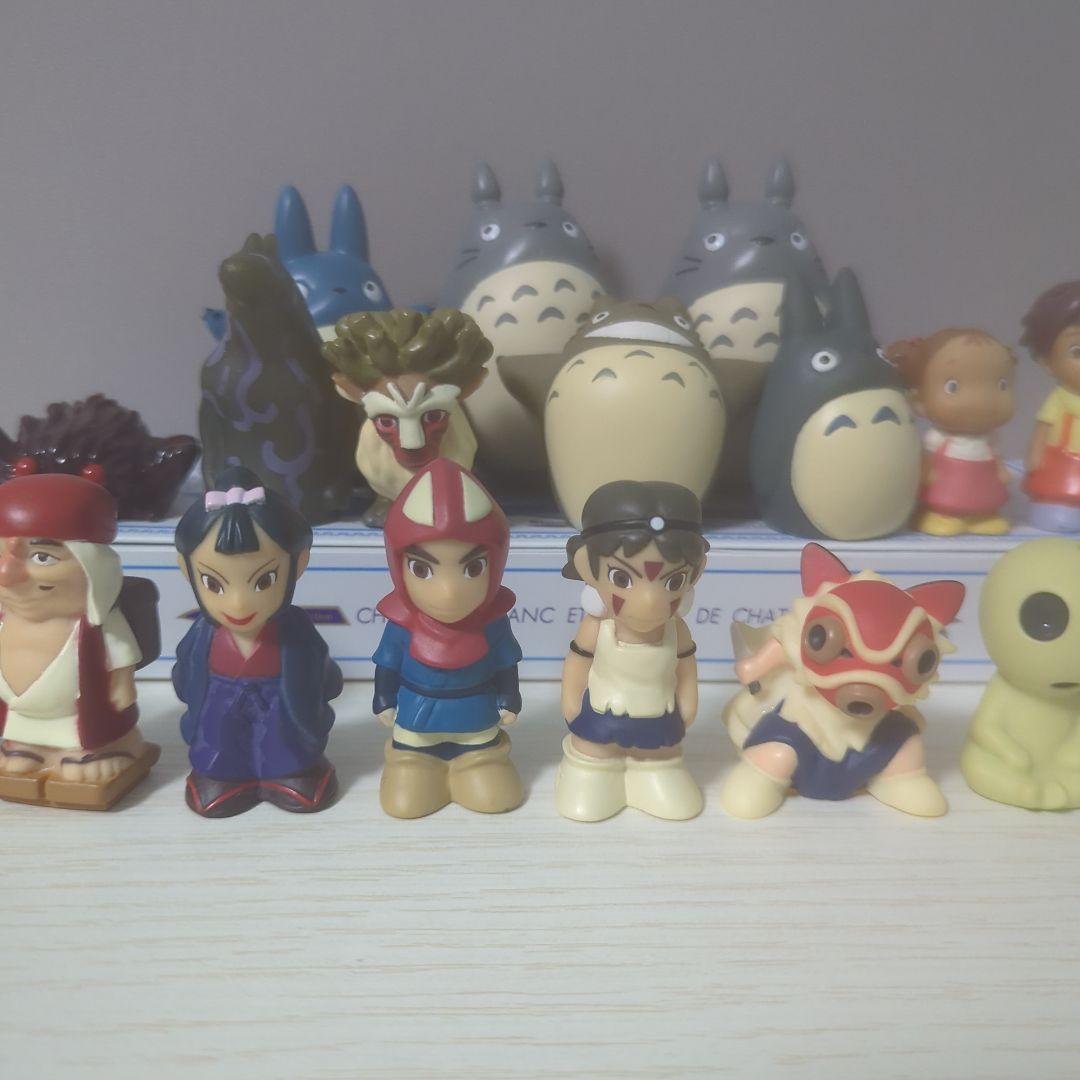 ジブリ もののけ姫 トトロ 指人形 ソフビフィギュア レトロ まとめ売り