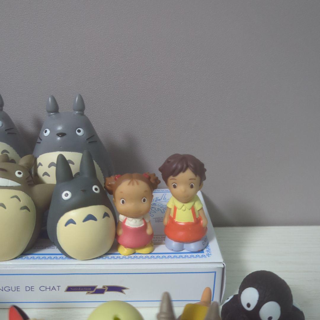 ジブリ もののけ姫 トトロ 指人形 ソフビフィギュア レトロ まとめ売り