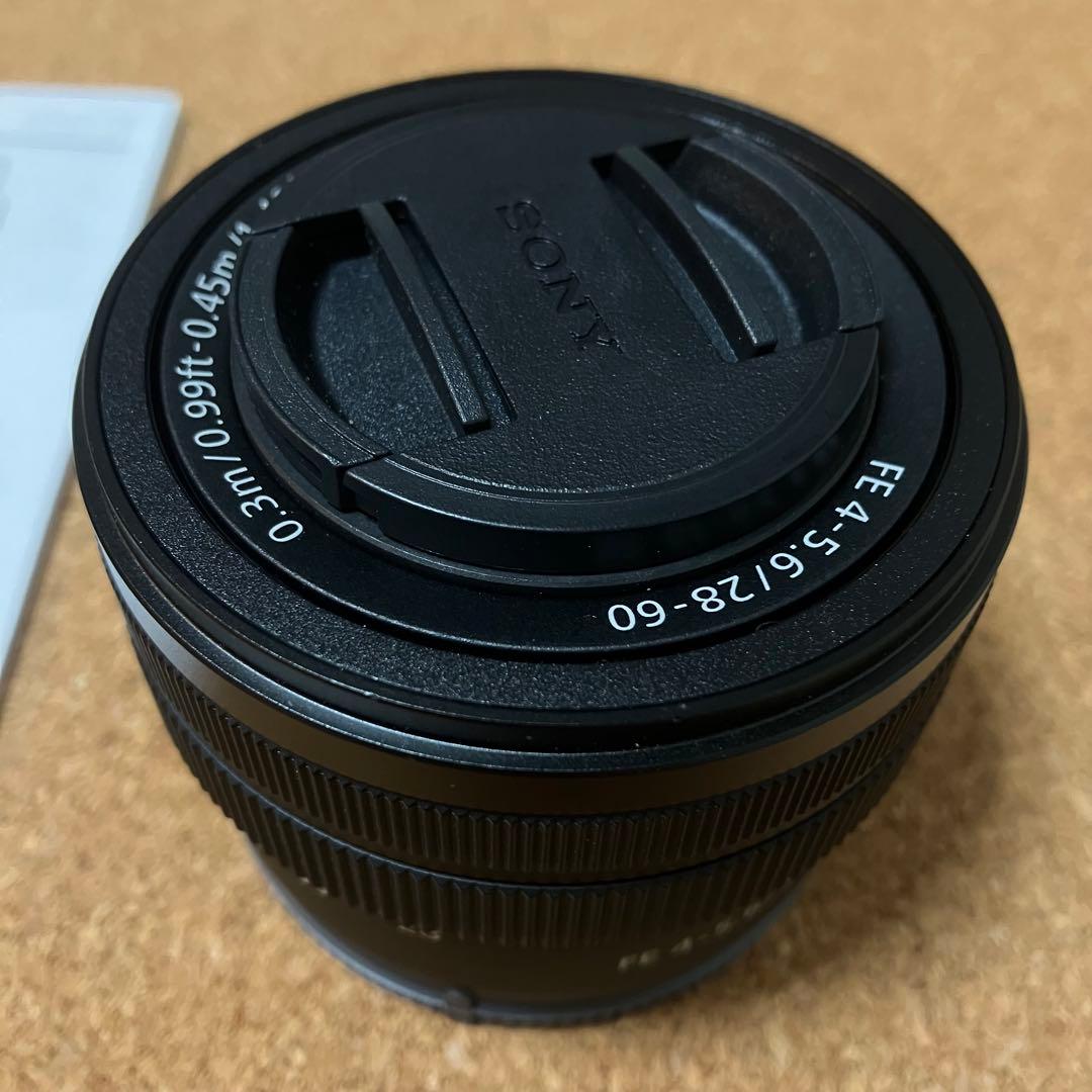 SONY FE28-60mm F4-5.6ズームレンズ　1回使用のみ