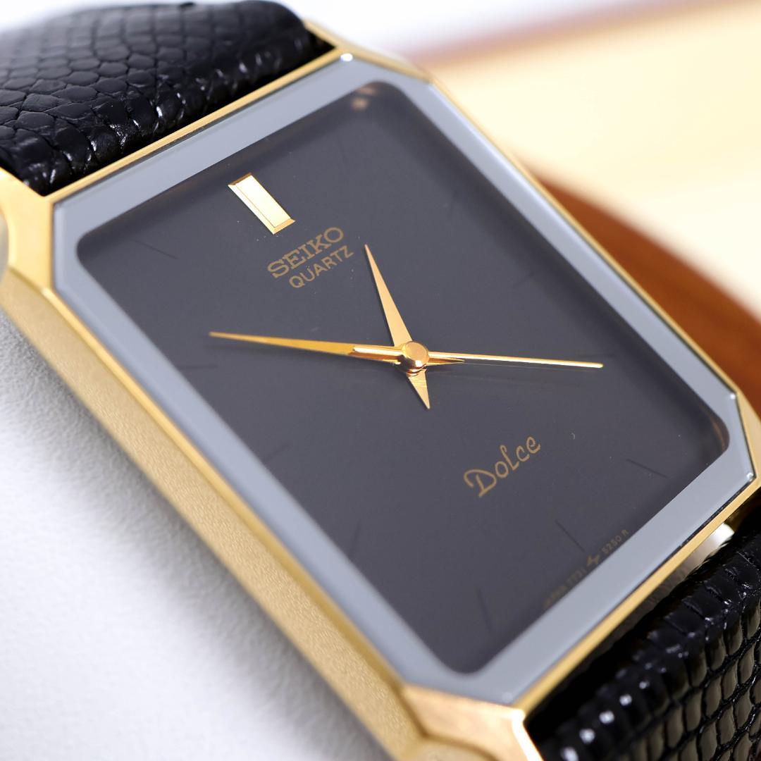 稼働 SEIKO Dolce 腕時計 クラシカル レザー SGP30 2802