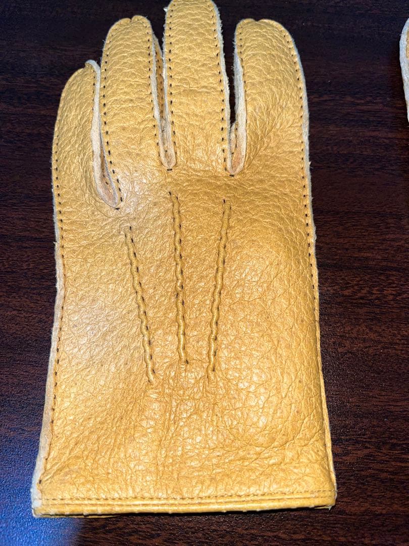 デンツ！人気の裏地なしペッカリーグローブ！Cork色　サイズ8 現定価11万円