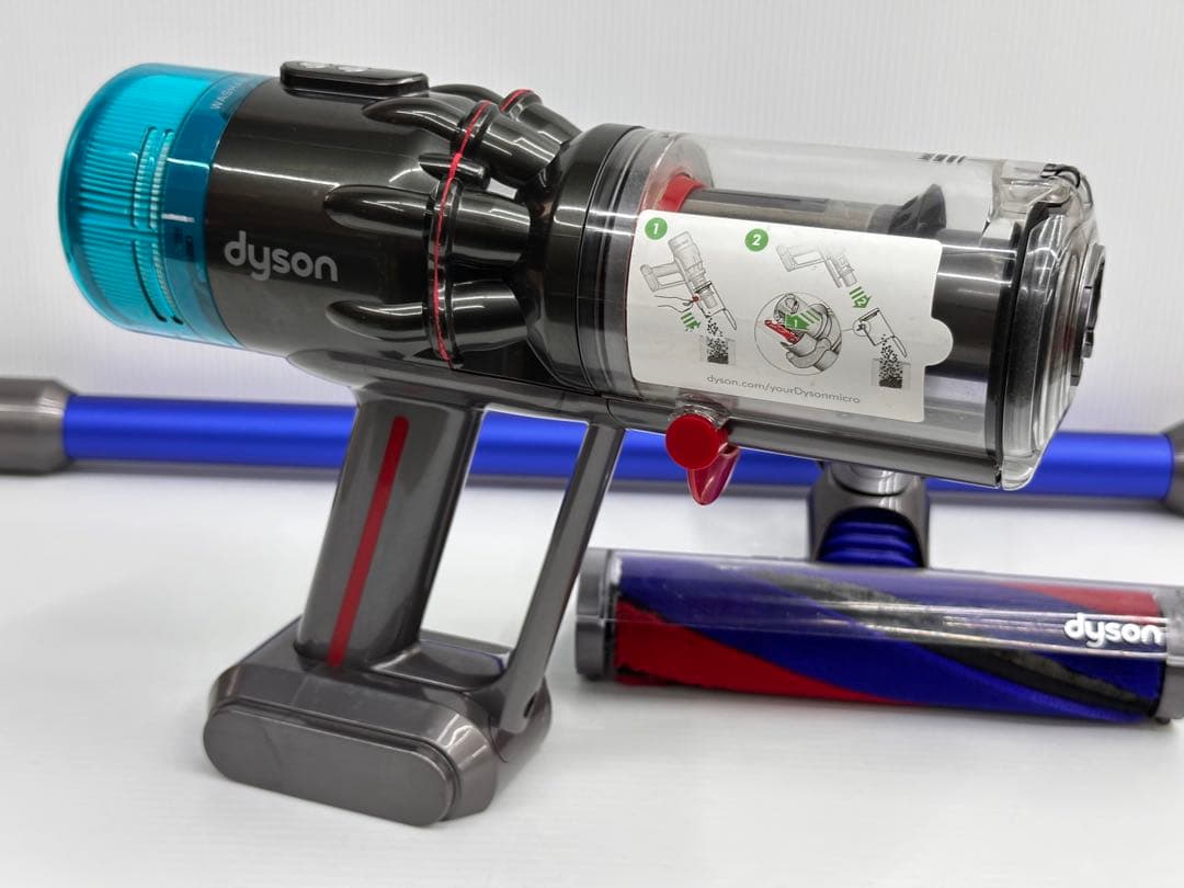 良品　美品　ダイソン掃除機　SV21 本体　ヘッド　パイプ　純正バッテリー付き