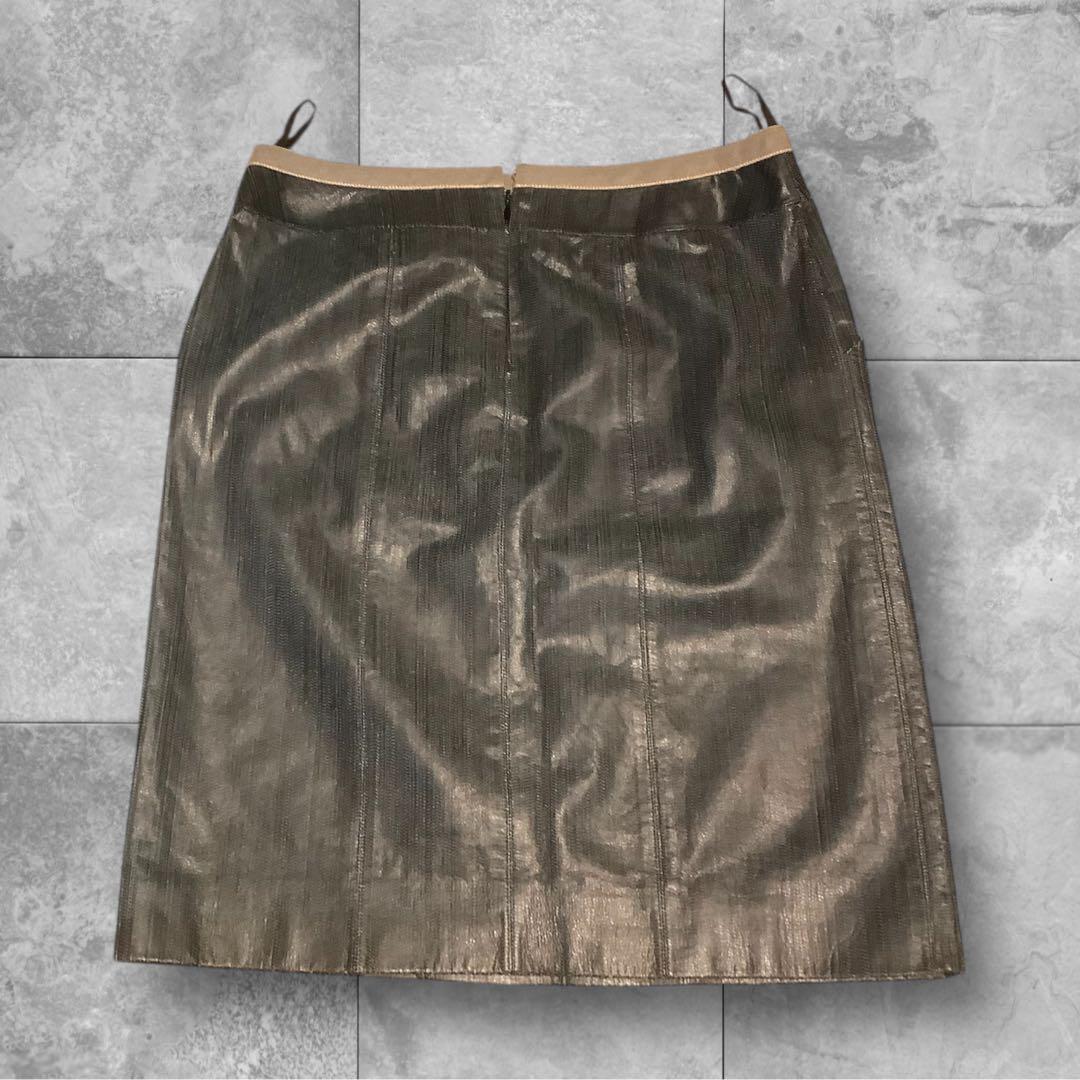 CHANEL カーフスキン タイトスカート 美品 SALE‼️