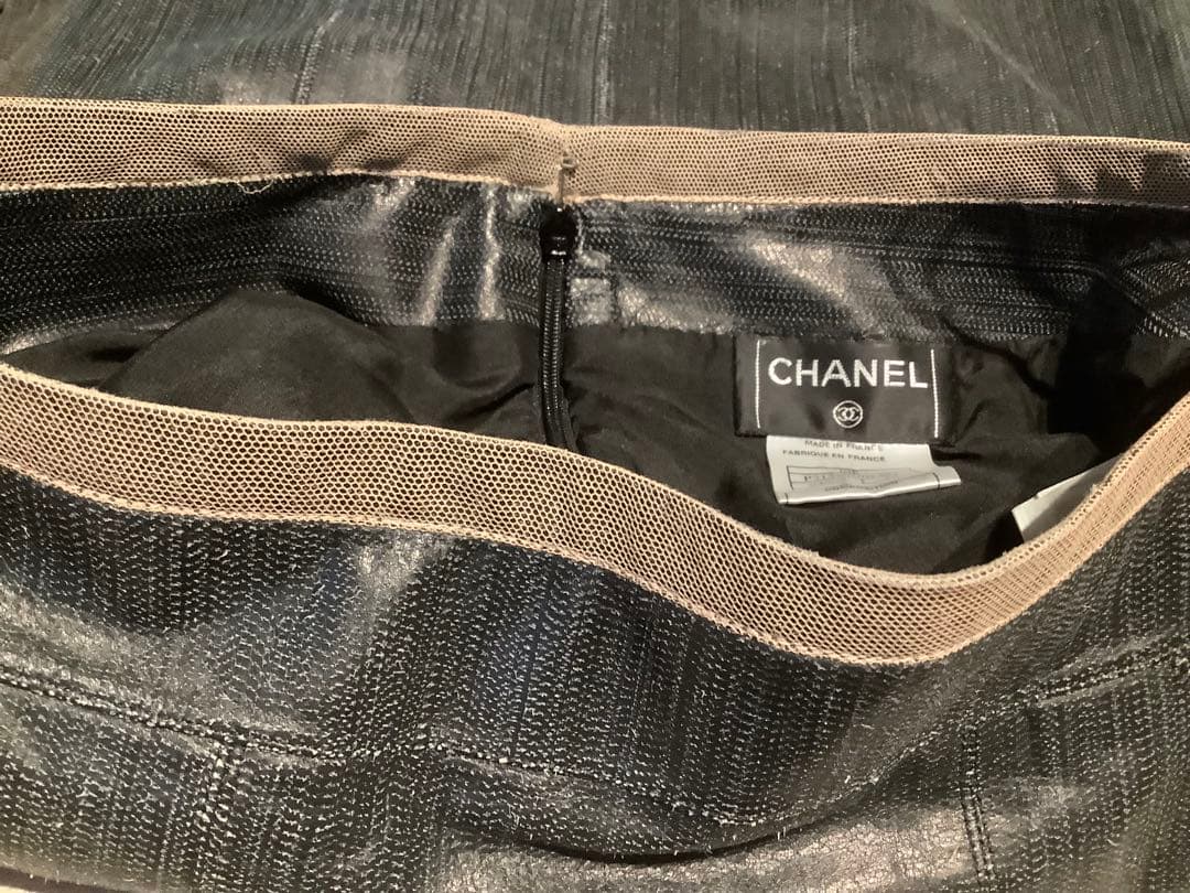 CHANEL カーフスキン タイトスカート 美品 SALE‼️