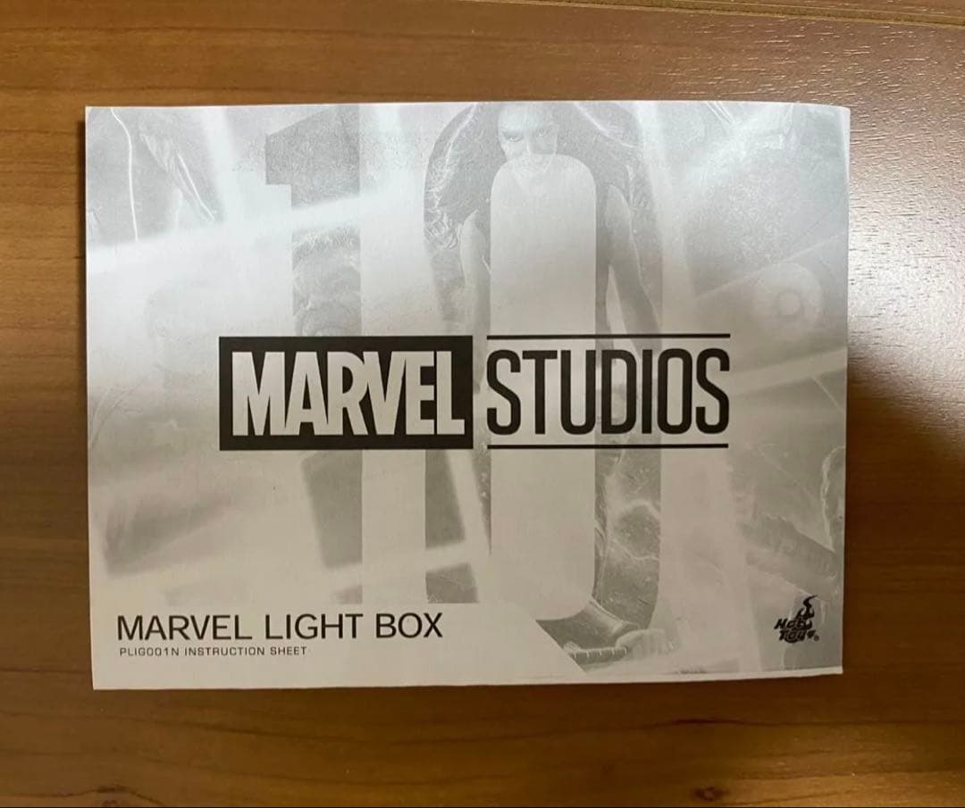 MARVEL 10周年 ホットトイズ・ライトボックスマーベルロゴライトボックス