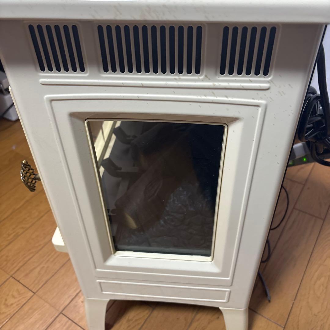 美品　QVCジャパン 暖炉型パワーヒート DFI-5010-04 ファンヒーター