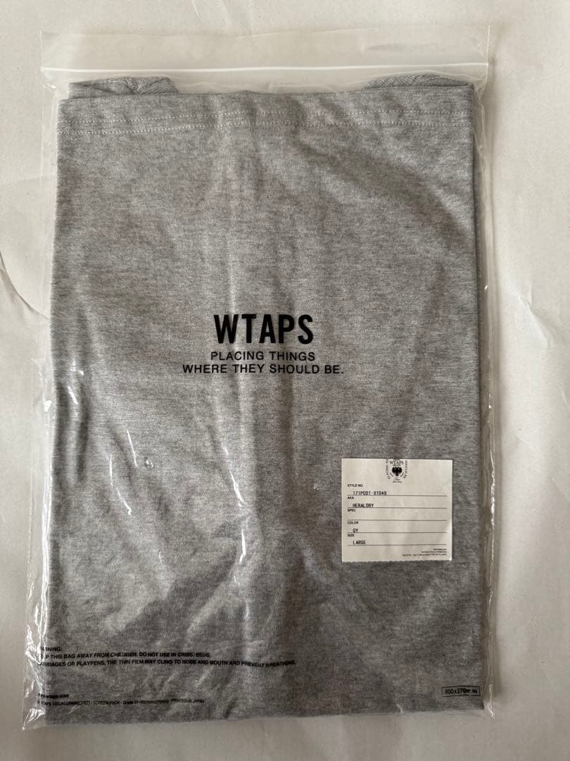 【新品未使用品 デッドストック】 WTAPS T-shirt HERALDRY
