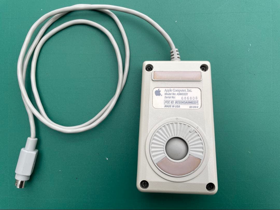 Apple Macintosh 角マウス
