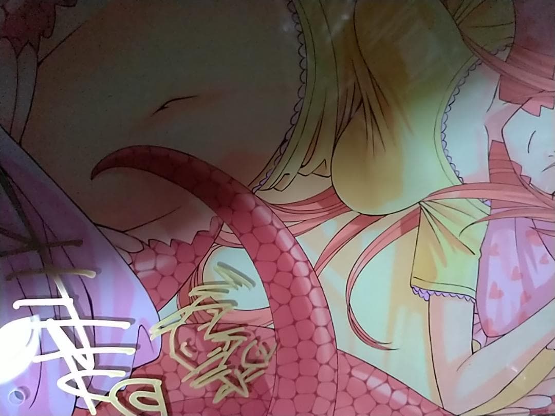 モンスター娘のいる日常 オカヤド サイン入り アクリルボード