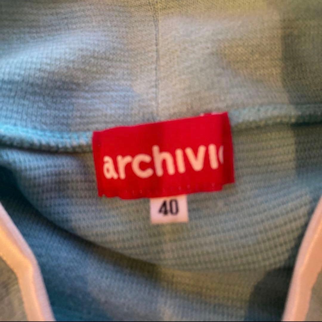 archivio 水色　長袖トップス　40