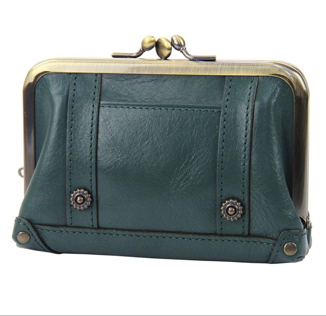【新品未使用】Dakota ダコタ がま口 財布 リードクラシック2 グリーン