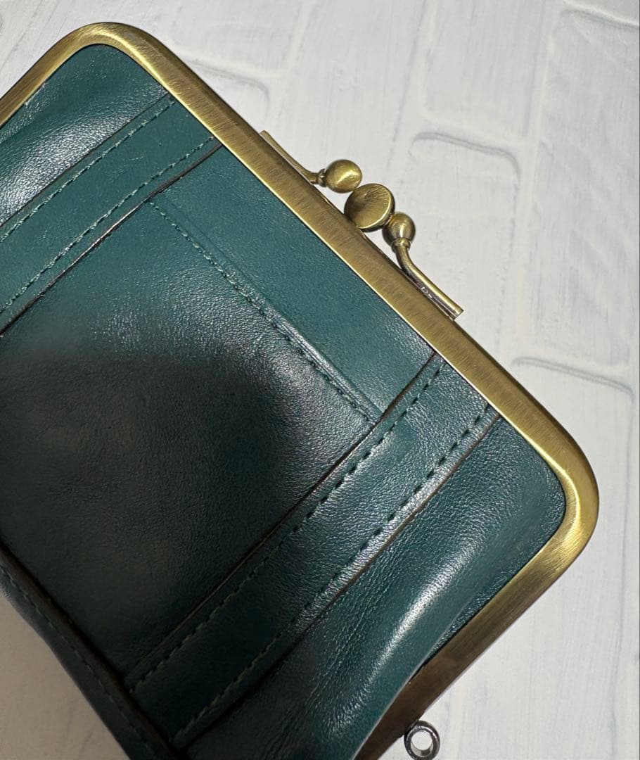 【新品未使用】Dakota ダコタ がま口 財布 リードクラシック2 グリーン