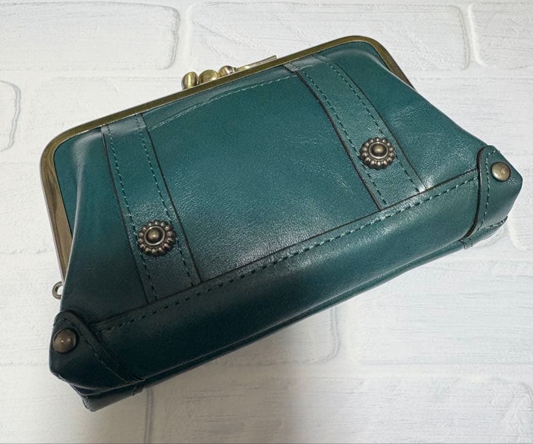 【新品未使用】Dakota ダコタ がま口 財布 リードクラシック2 グリーン