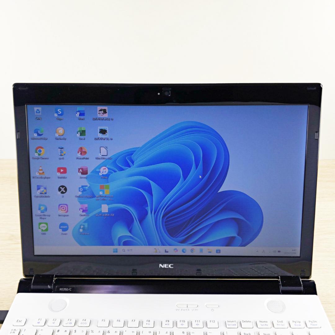 動作良好！ 快速SSD Windows11 ブルーレイ ノートパソコン カメラ付