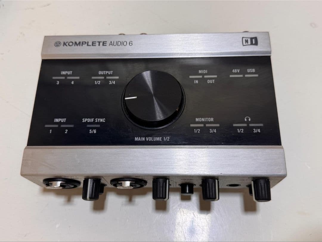 Native KompleteAudio 6 オーディオインターフェイス