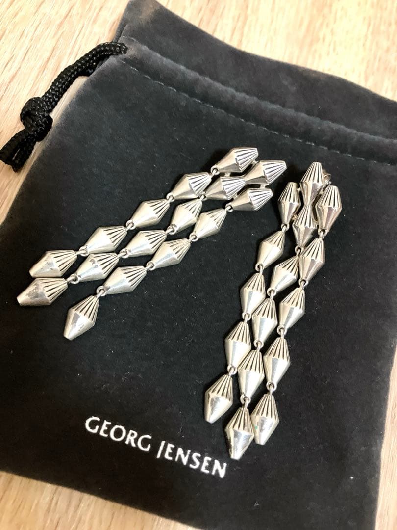 【ジョージジョンセン】  スターリングシルバー ピアス