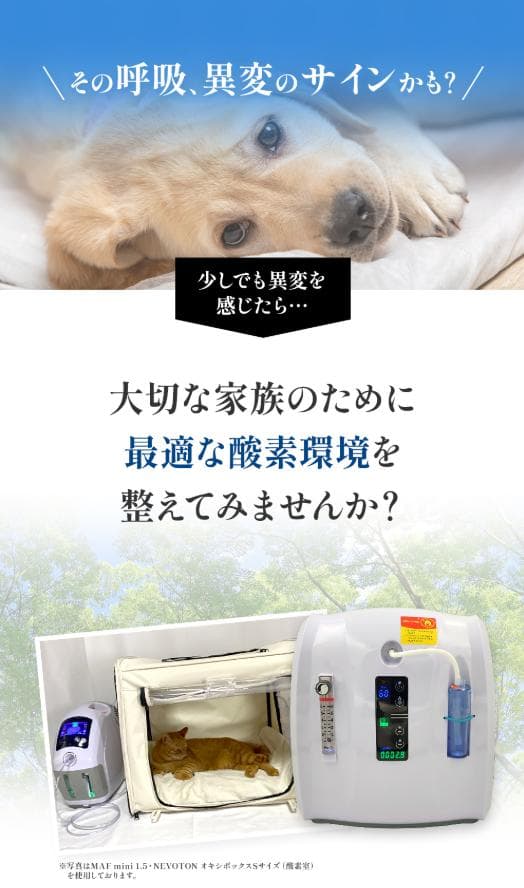 【ほぼ新品】NEVOTON MAF mini 1.0 酸素濃縮器セット酸素室付き