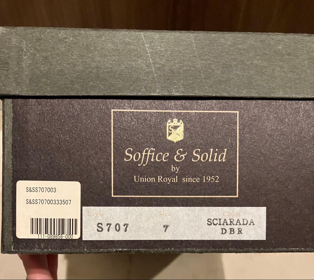 Soffice&Solid ソフィスアンドソリッド スエードシューズ