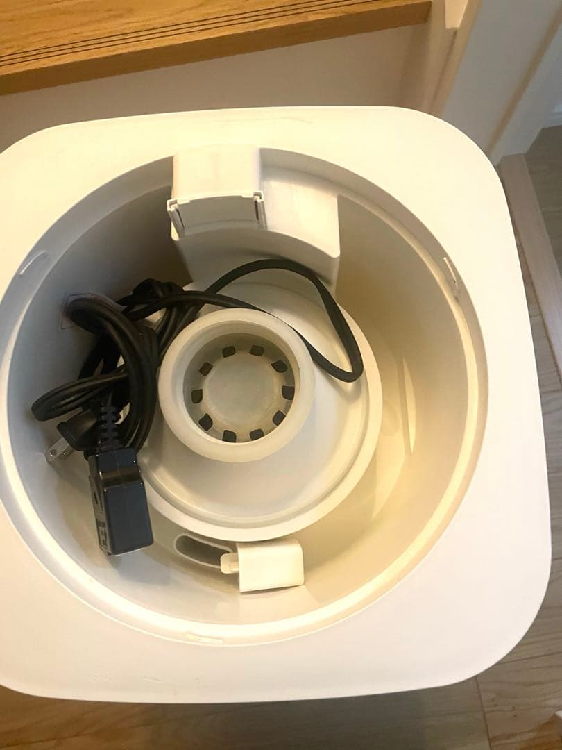 山善 加熱式加湿器 15L 上から給水 大容量