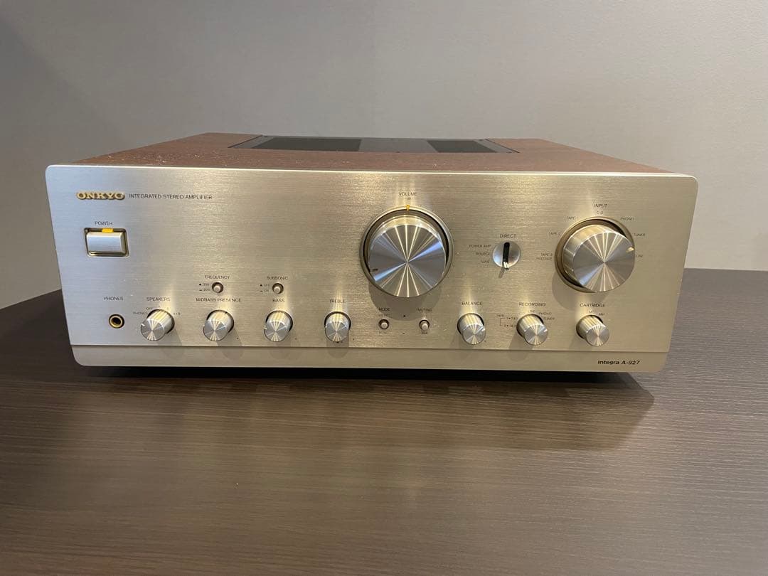 ONKYO オンキョー アンプ integra A-927 電源は確認済　現状品