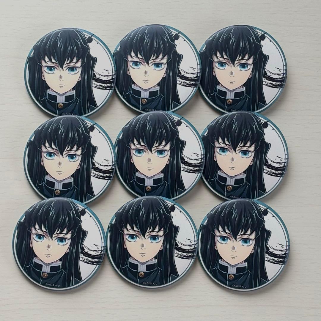鬼滅の刃 柱展 ランダムマット缶バッジ 時透無一郎 9個セット