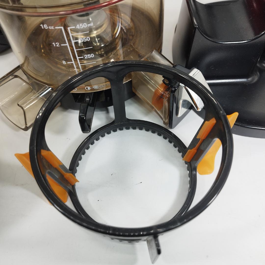 美品　Hurom　スロージューサー　H-AA-RBA17　ヒューロム　レッド