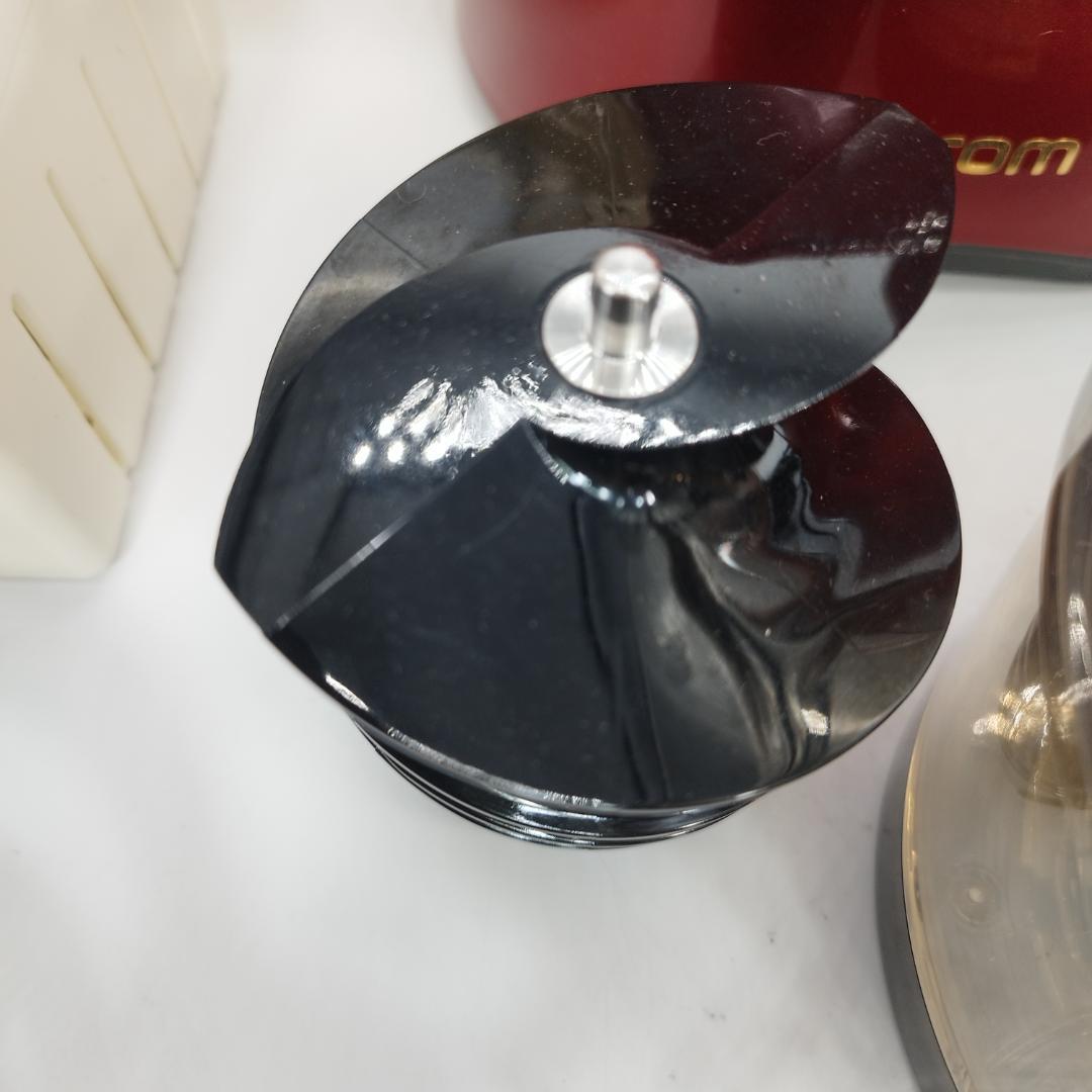 美品　Hurom　スロージューサー　H-AA-RBA17　ヒューロム　レッド