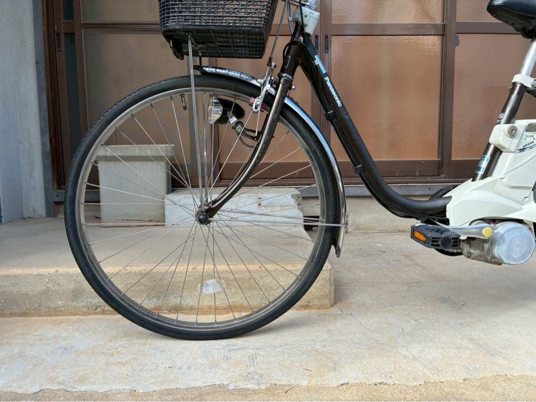 電動自転車　№8552 パナソニック　リチウムビビEX 26インチ　神戸　大阪