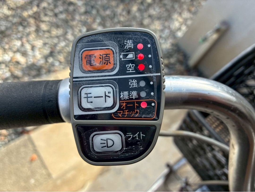 電動自転車　№8552 パナソニック　リチウムビビEX 26インチ　神戸　大阪