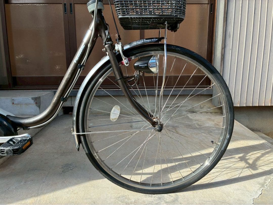 電動自転車　№8552 パナソニック　リチウムビビEX 26インチ　神戸　大阪