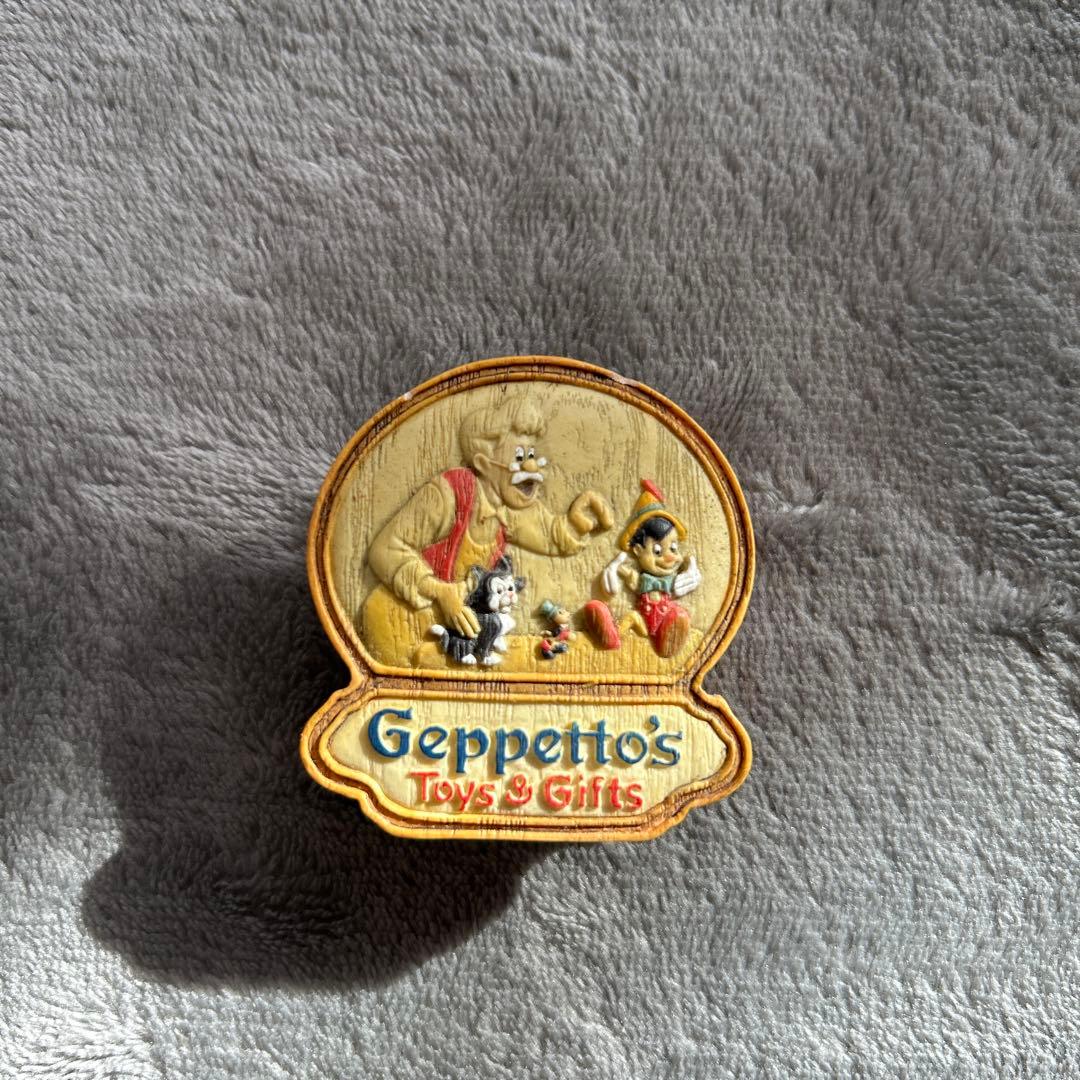 フロリダ ディズニーランド ピノキオ 小物入れ 【欠けあり】