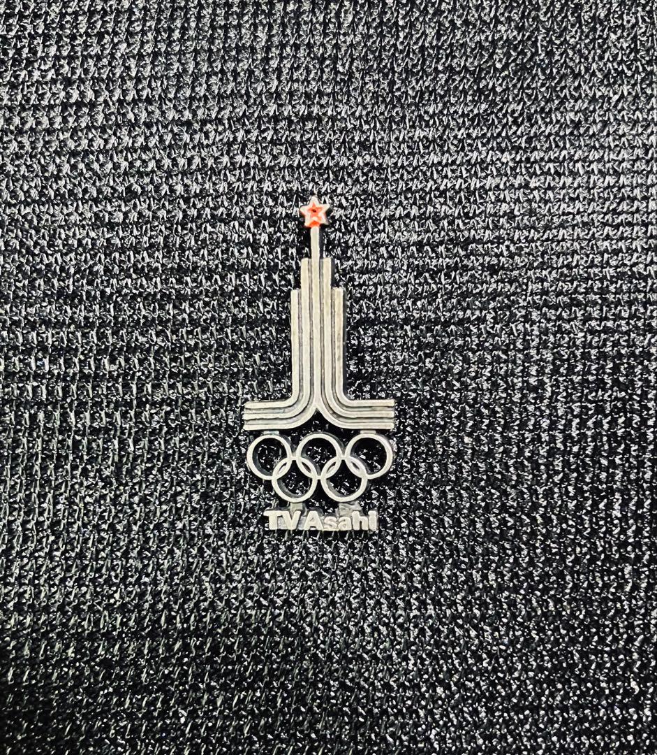 民放 初! TV朝日/1980 モスクワオリンピック ピンバッチ