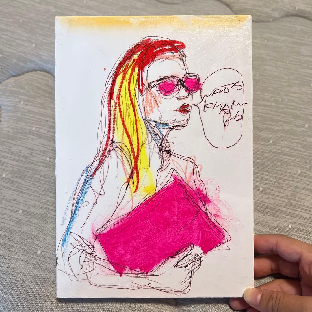 北村直登　原画　SMサイズ　人物画