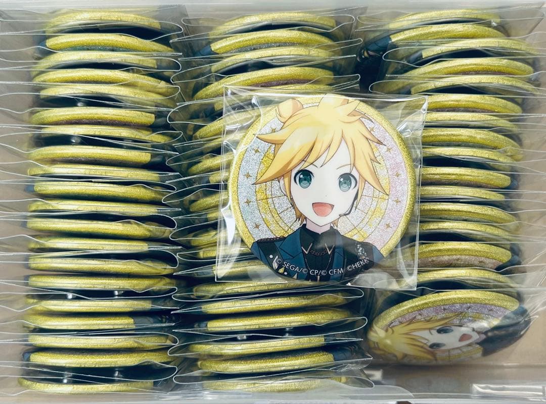 プロセカ あんスタ コラボ 鏡音レン 缶バッジ 色紙 etc