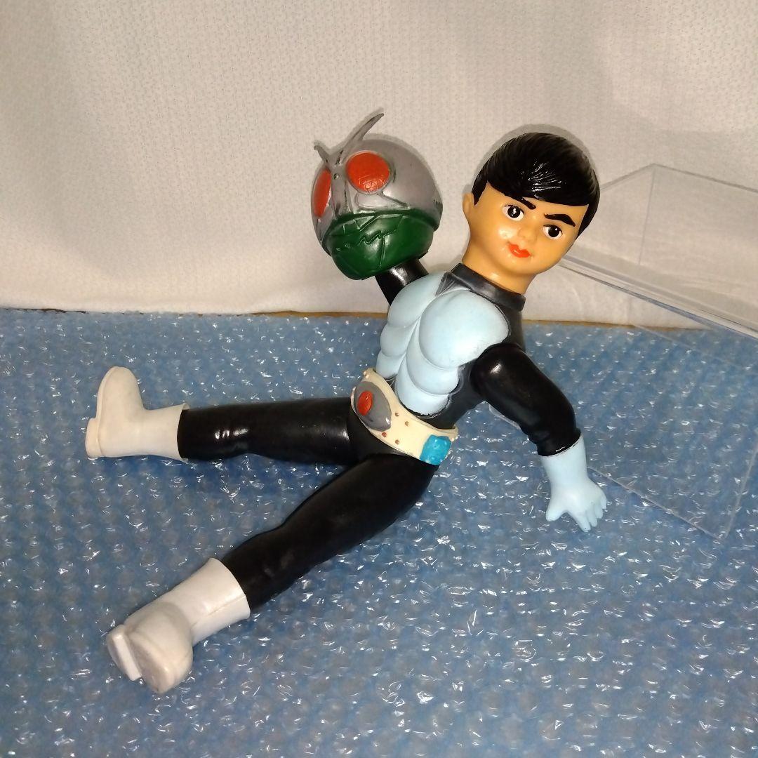 旧バンダイ　仮面ライダー　スタンダードソフビ　当時物　マルサン　ブルマァク
